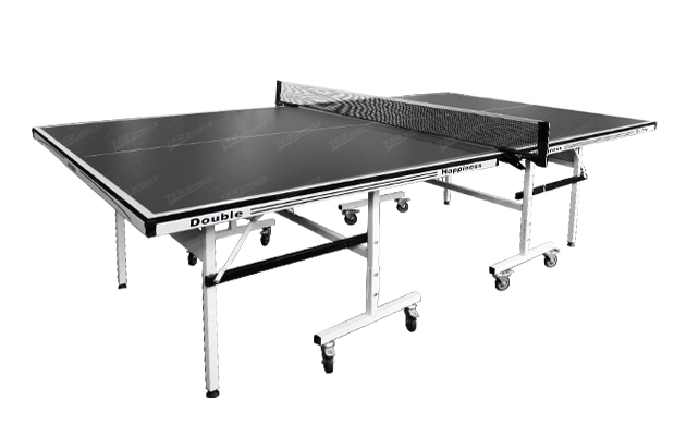 all black ping pong table